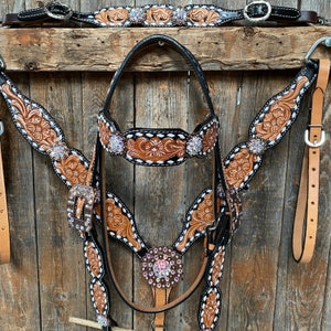 Classic AB Browband/One Ear Tack Set with Wither Strap #BBBC457