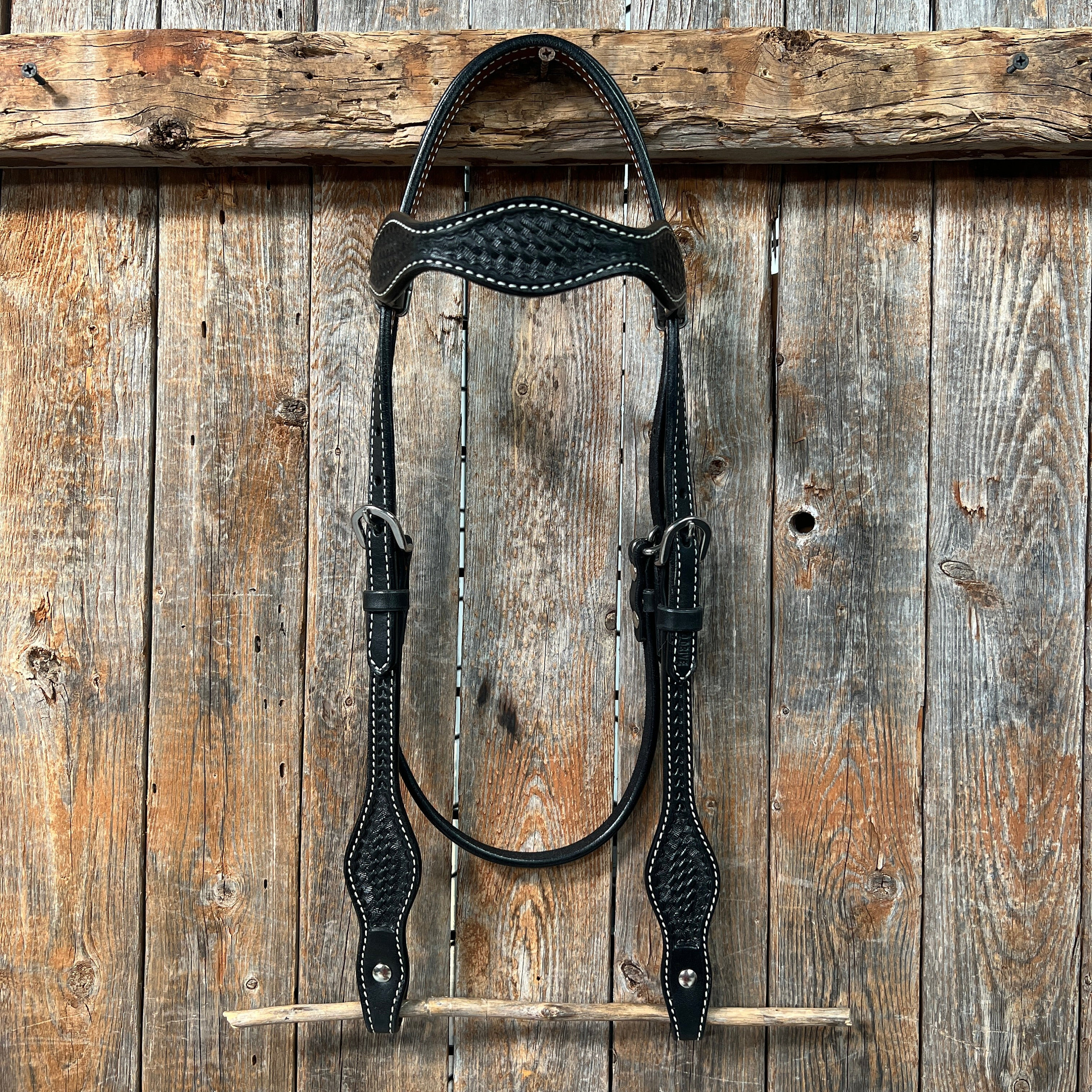 小物 FULL GRAIN BRIDLE / BYRNE BR037 Wakefield Bridle in Pony Size Black Only | John Whitaker
