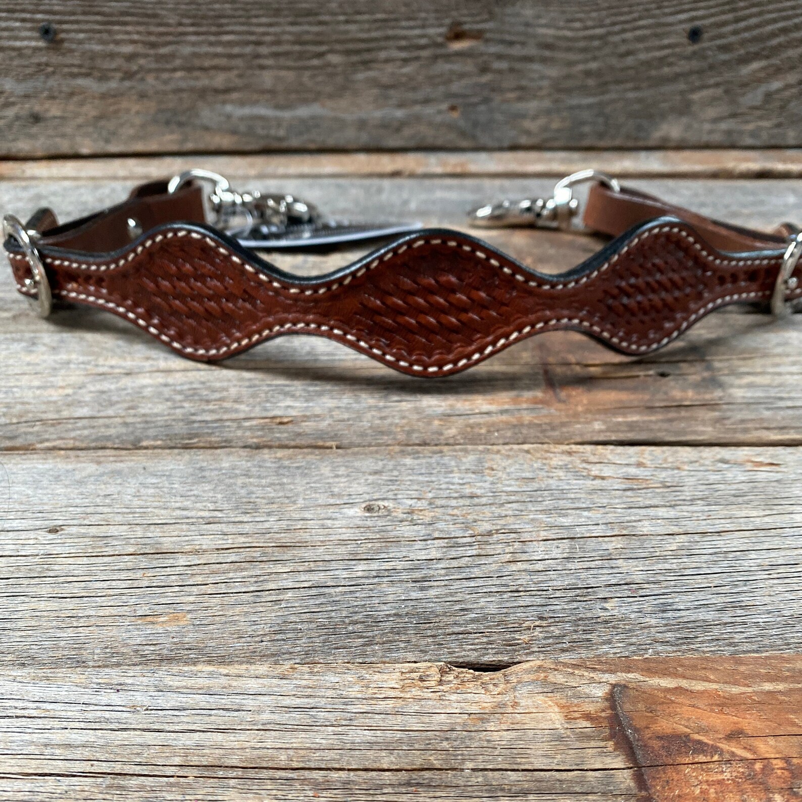 Basketweave Wither Strap WSBM Perfect for Trail Rodeo Etsy