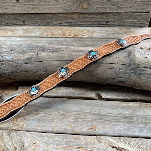 DC1001 - Light Oil Leather Dog Collar 10&quot;-22&quot;