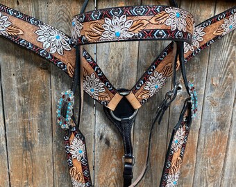 Klassy Cowgirl Louis Vuitton One Ear Headstall and Breast Collar