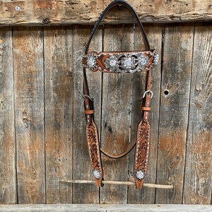 Silver Dotted Browband main image 1