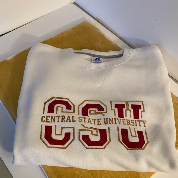 White CSU sweatshirt