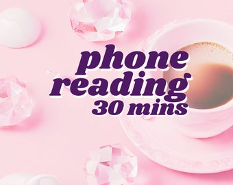 Phone Reading (30 Mins)  Psychic Intuitive Reading Get Intuitive Guidance from Spirit