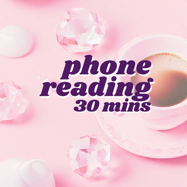 Phone Reading (30 Mins)  Psychic Intuitive Reading Get Intuitive Guidance from Spirit