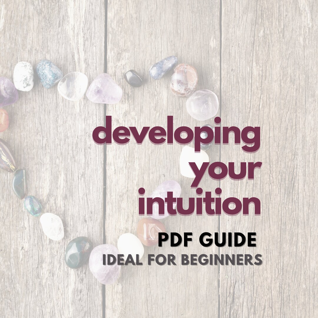 Develop Your Intuition Pdf Psychic Development Learn To Trust And