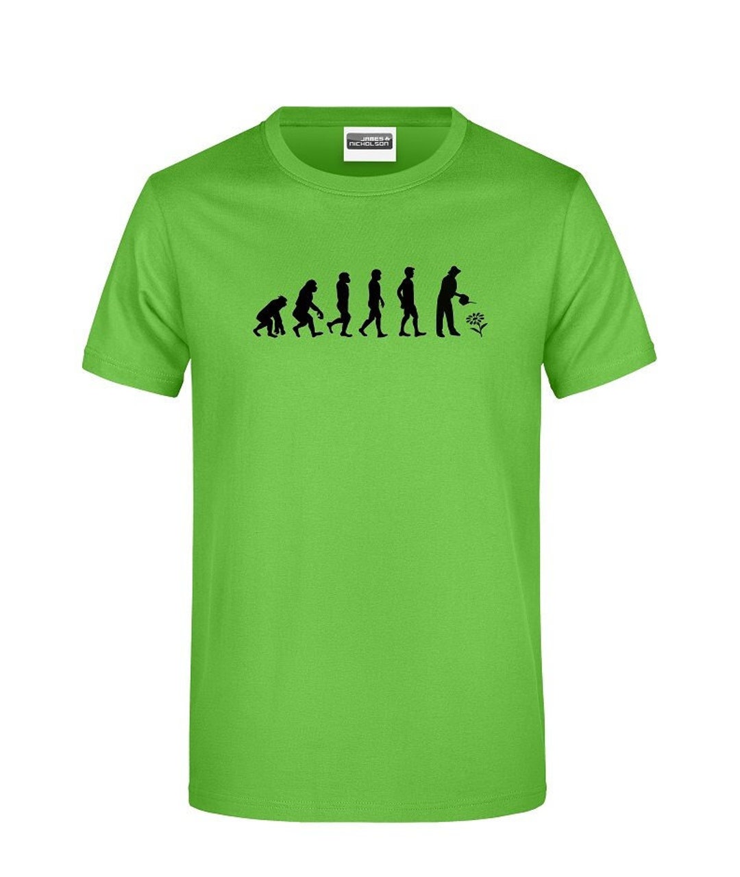 Fun Shirt / Personalisiertes Shirt evolution Gärtner Für Damen Oder