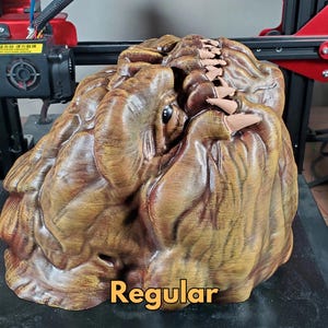 Rancor Head Wall Mount - Unique Sci-fi Home Decor for Star Wars Fan ...