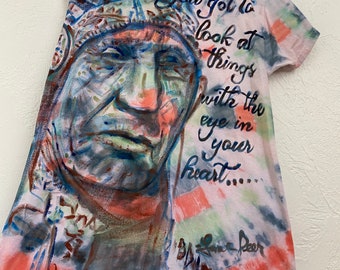 Lame Deer Handpainted Shirt