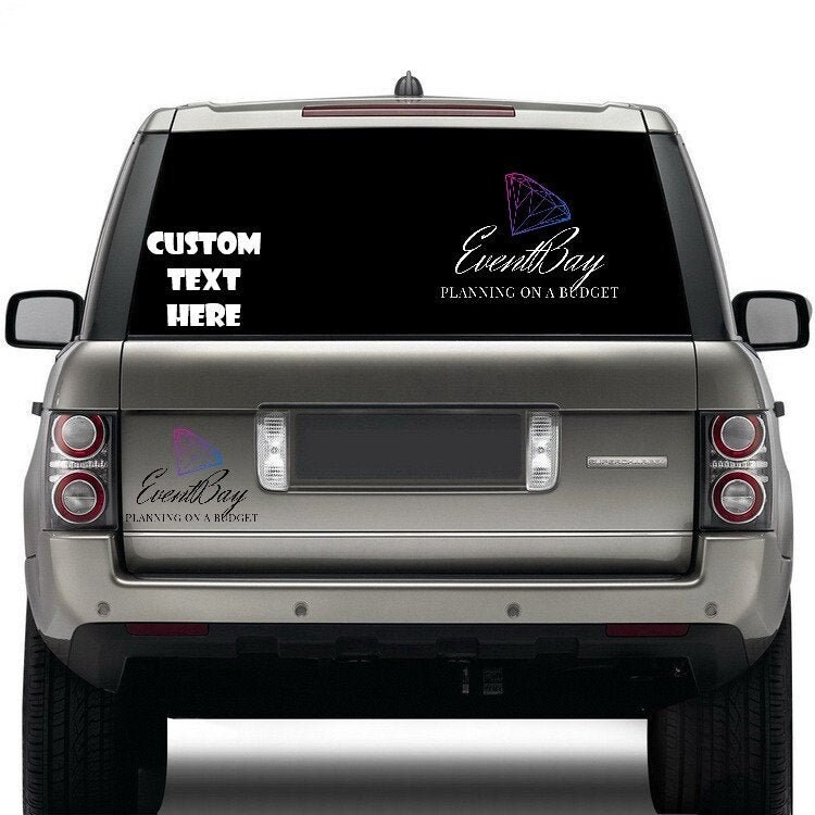 Custom Vinyl Decal Custom Car Decal Personalized Vinyl Etsy