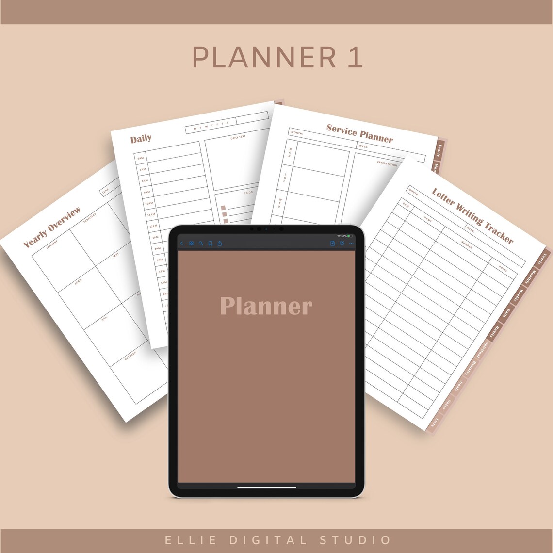 JW Digital Planner Bundle JW Ministry Planner Service - Etsy