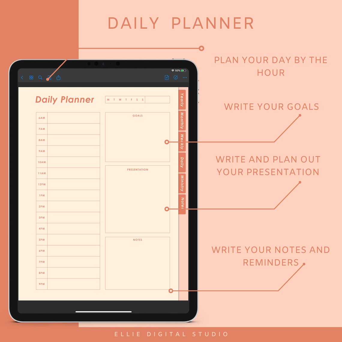 JW Ministry Digital Planner JW Ministry Planner Service - Etsy