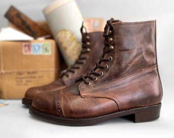 Spring PRE-ORDER Rambling Alice Boots in Atlas Brown