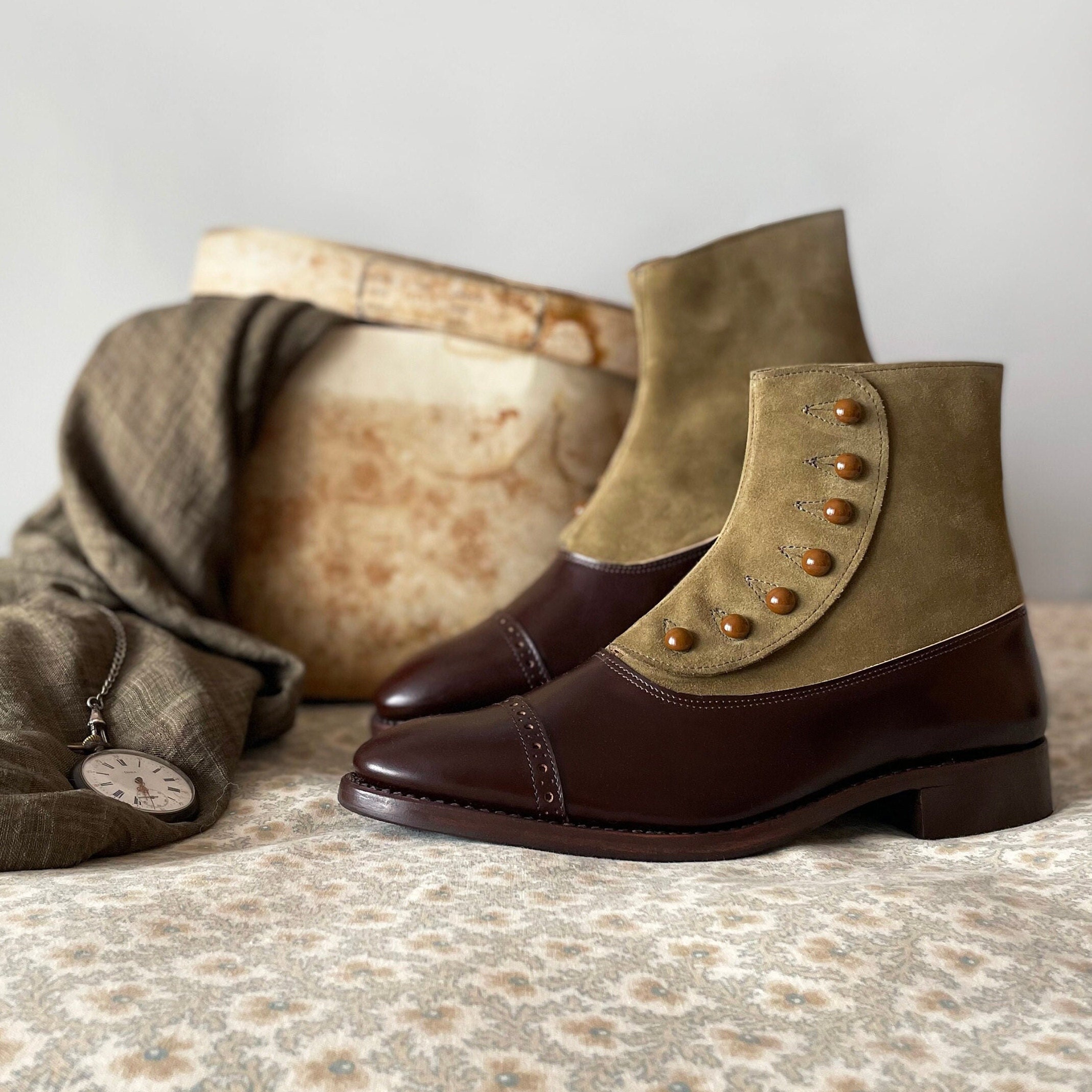 Edwardian mens boots outlet