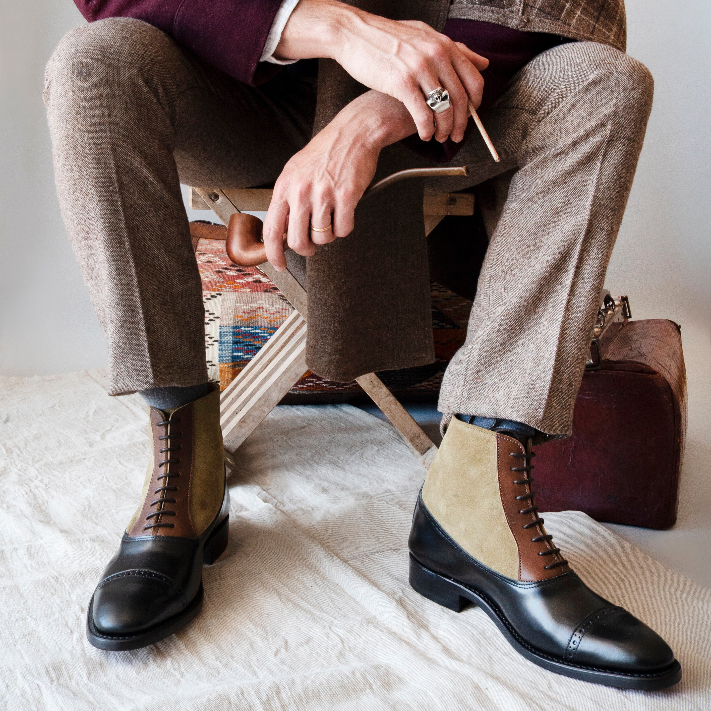 靴 CHURCH'S / BALMORAL suede shoes The Balmoral – ZONKEY BOOT