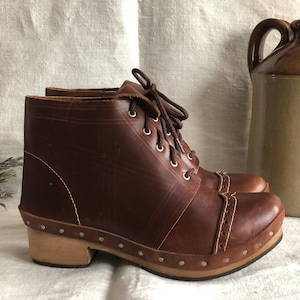 Victorian working class Clog Boots