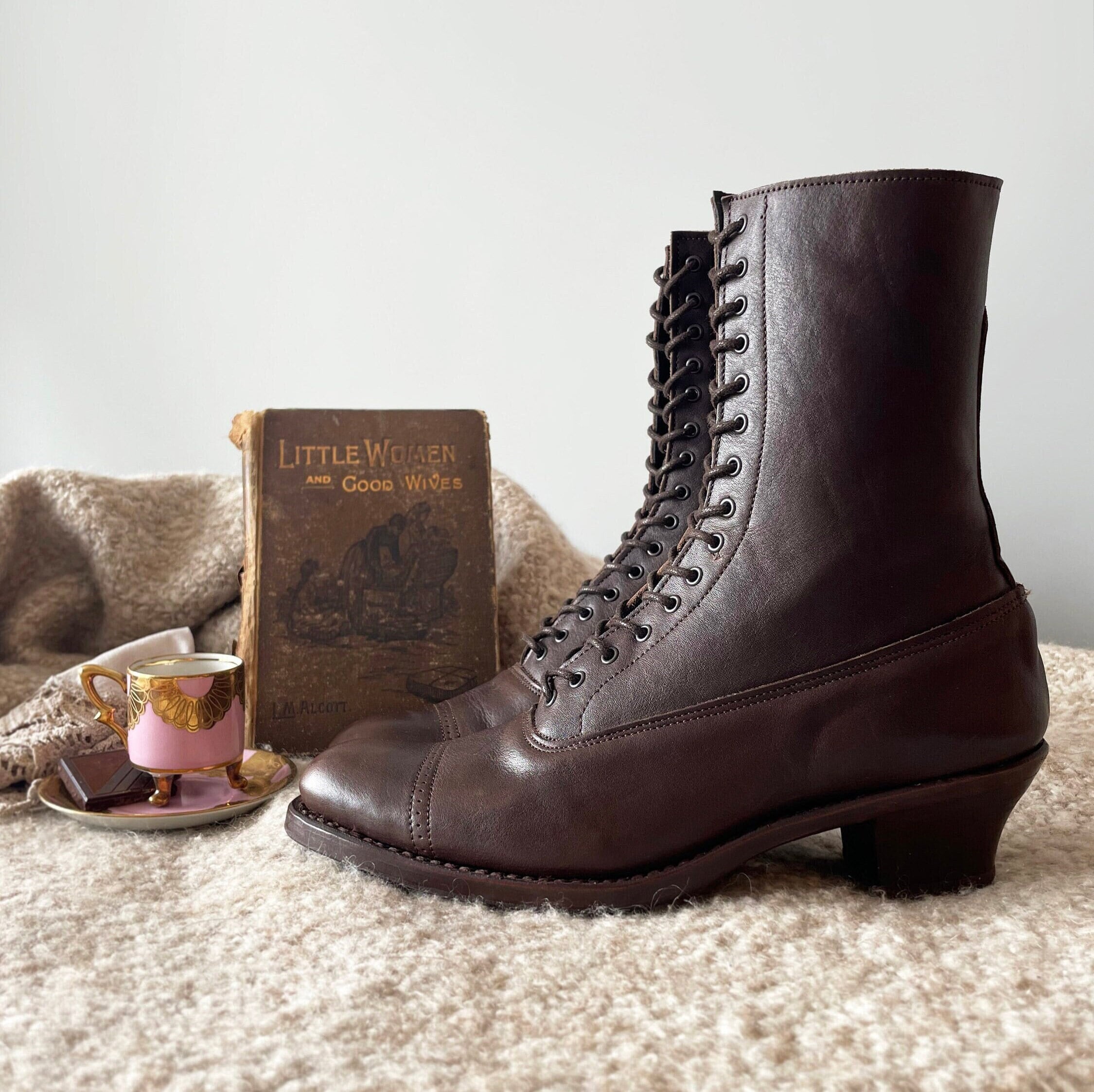 Edwardian boots - Etsy 日本
