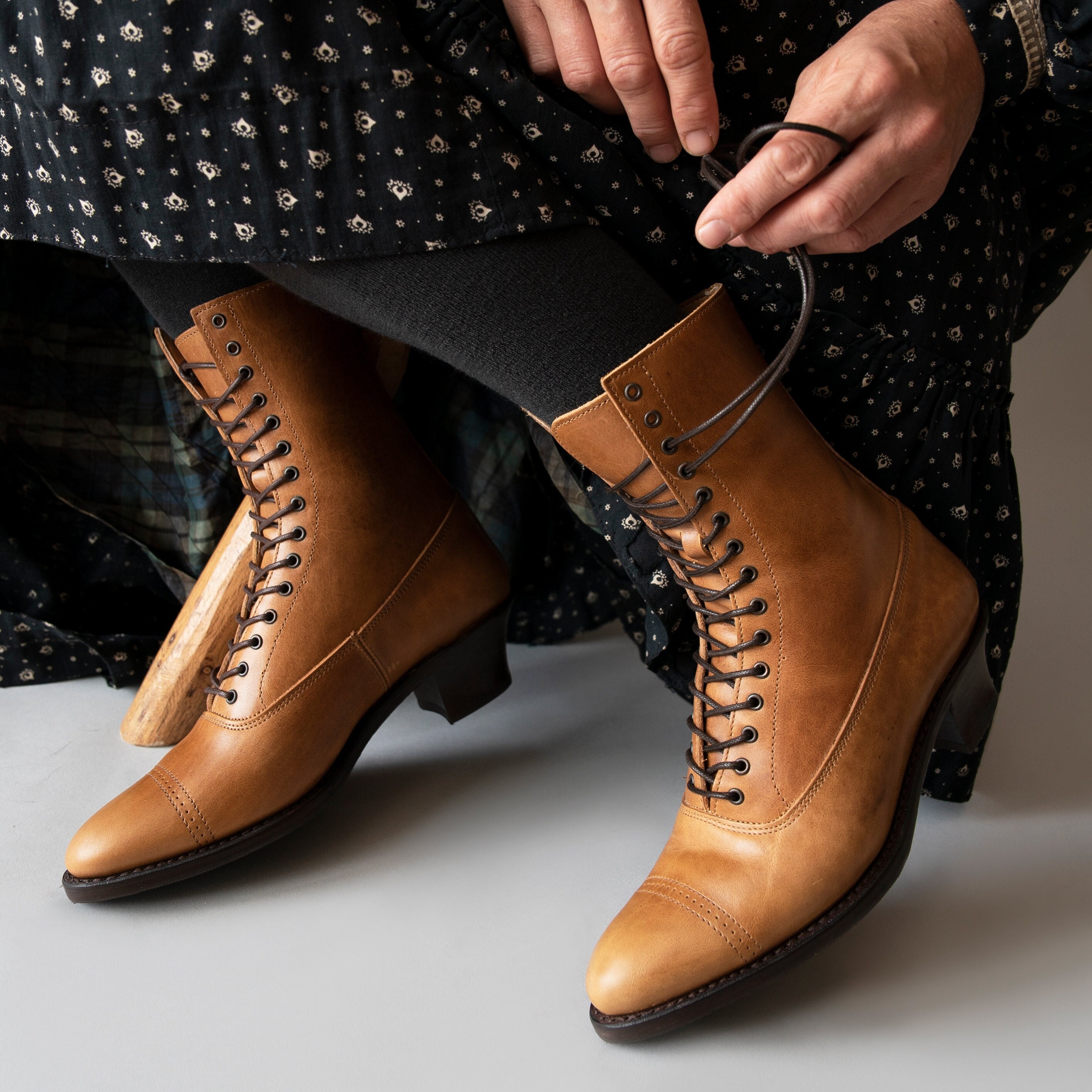 Bottines victoriennes lacets new arrivals
