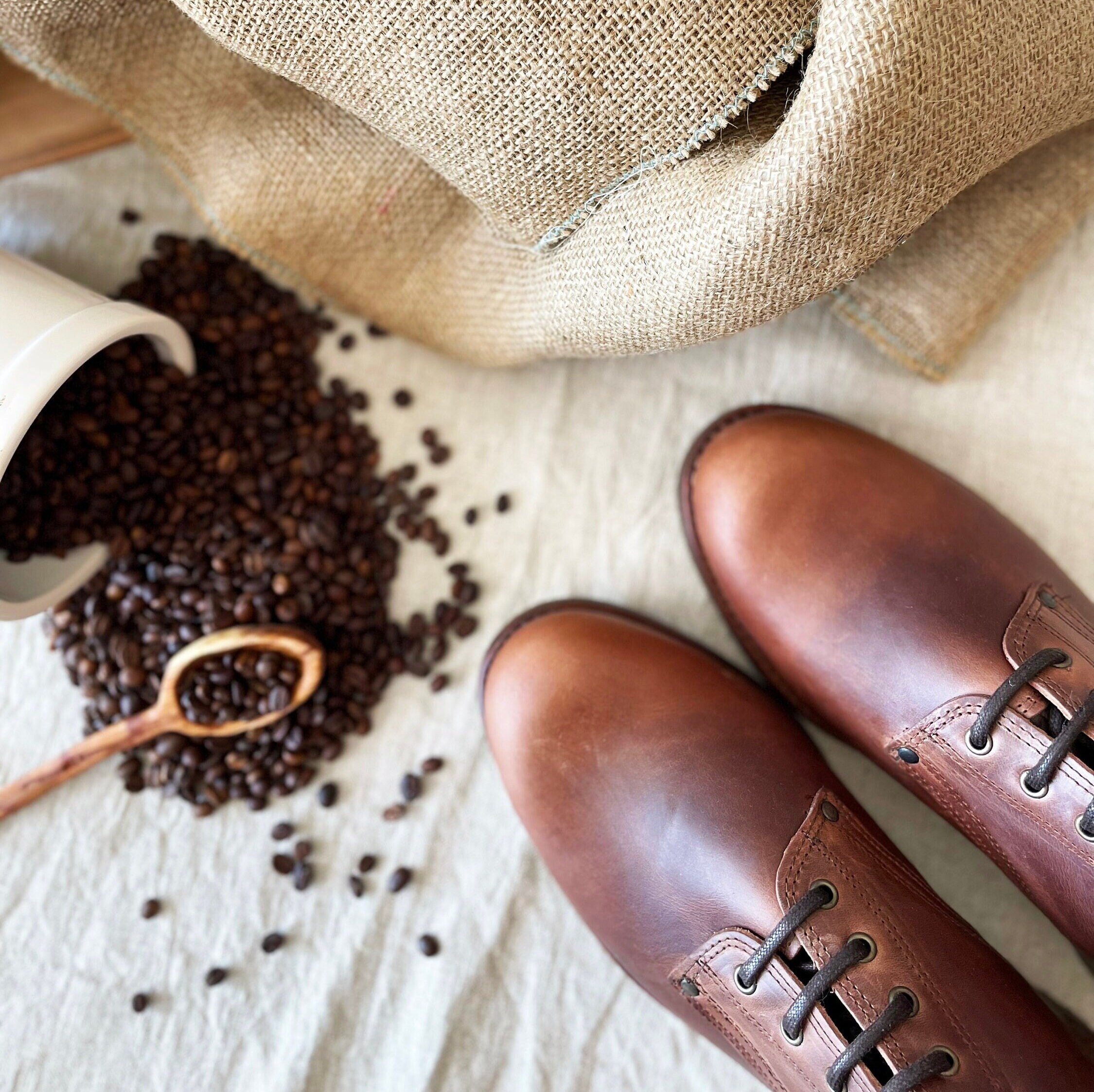 genuine leather lace up boots