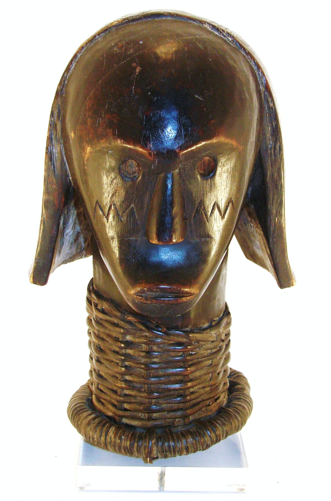 Fang Heads, Fang Wooden Figures, African Artifacts, African Tribal Art