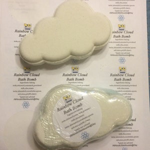 Rainbow Cloud Bath Bomb