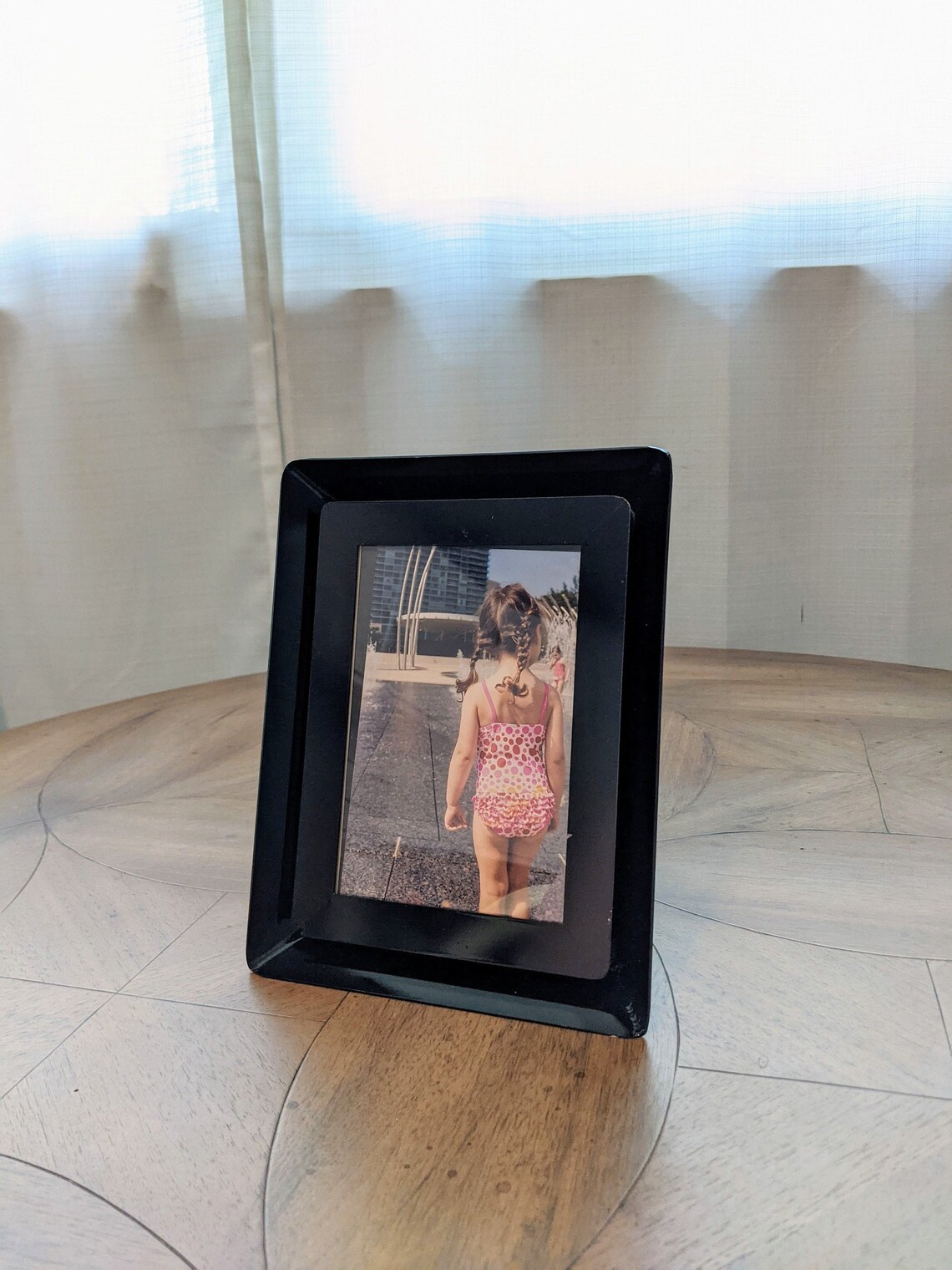 Black 4x6 Metal Picture Frame Etsy