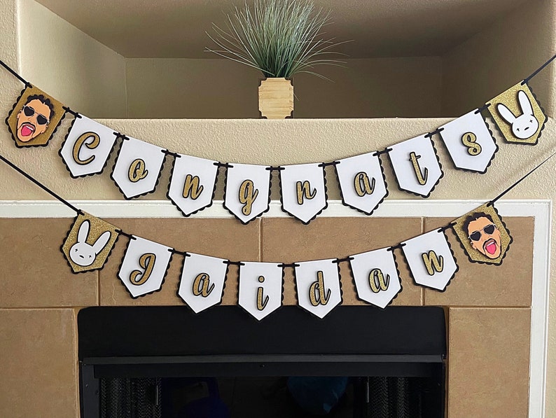 Bad Bunny Inspired Banner/ Bad Bunny Theme Party - Etsy