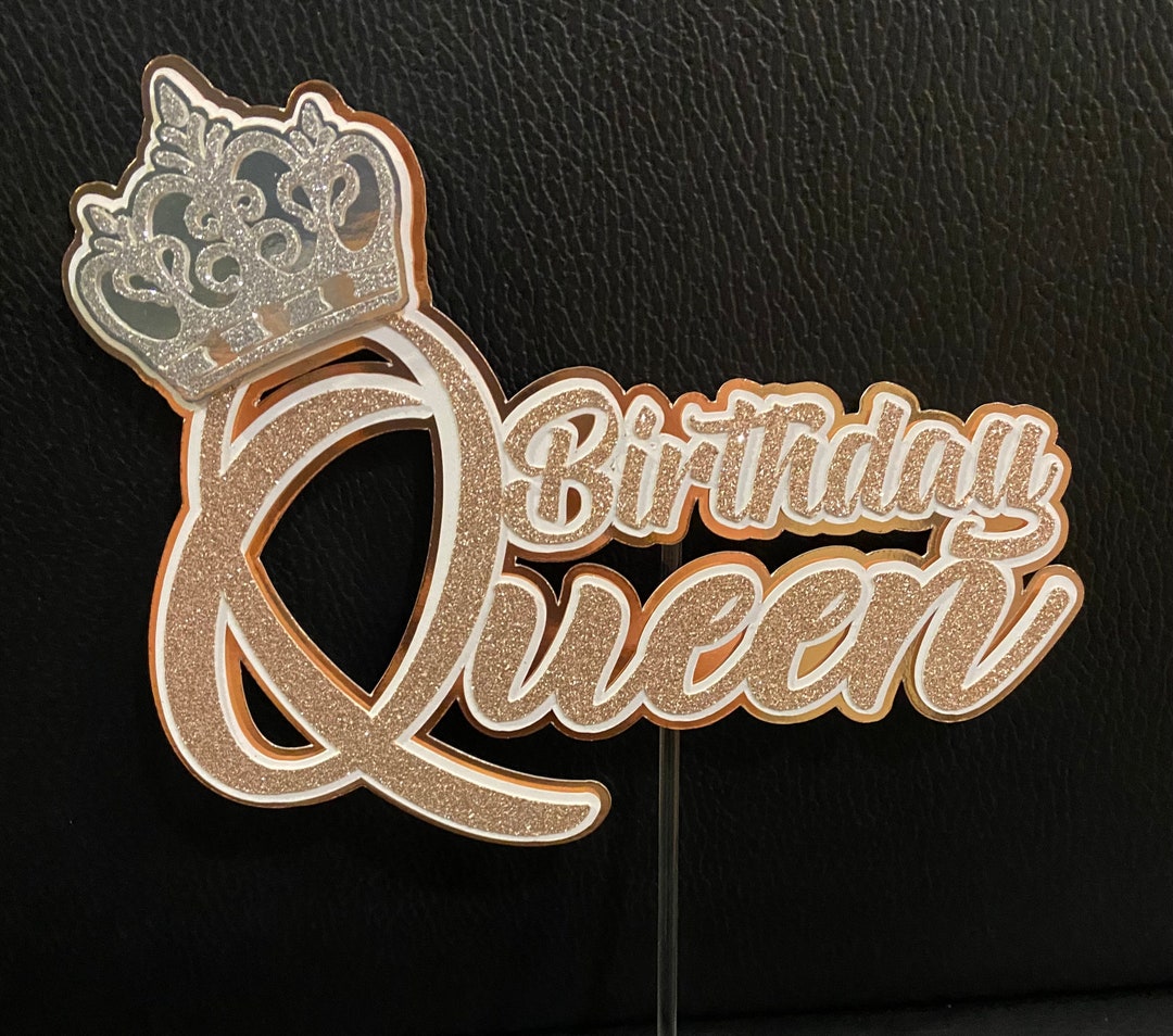 Princess/queen Cake Toppers/ Queen Cake Topper/ Princess Cake Etsy