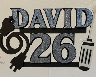 Adorno para tarta de electricista