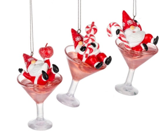 Garden Gnome Christmas Ornaments