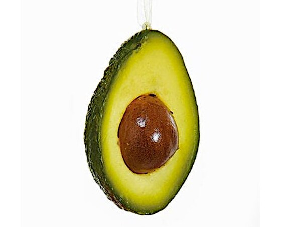 Avocado Foam Holiday Christmas Ornament 2022