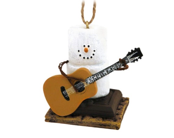 S'Mores Guitar Christmas Ornament 2022