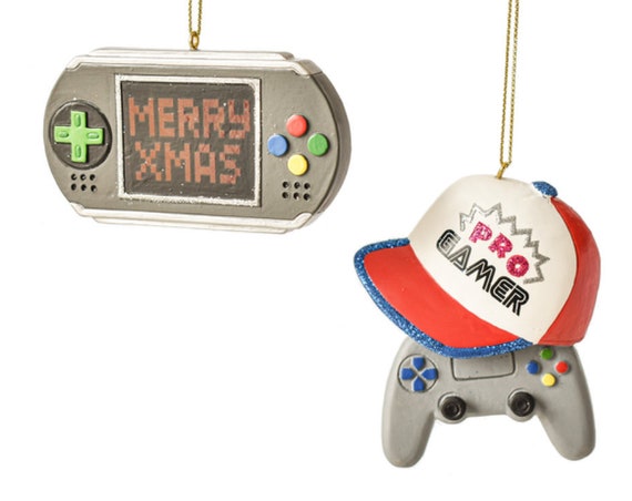 Video Game Hand Controller Gameboy Christmas Ornament -Video Gamer Personalized Ornament 2022