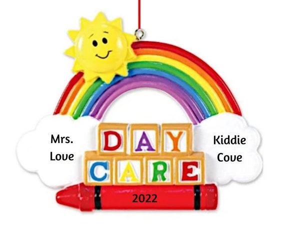 Daycare Hand Personalized Christmas Ornament