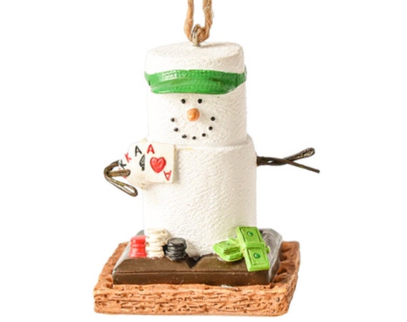 S'mores Casino Ornament - Playing Cards Ornament