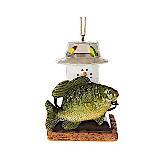 S'More Fishing Christmas Ornament 2022