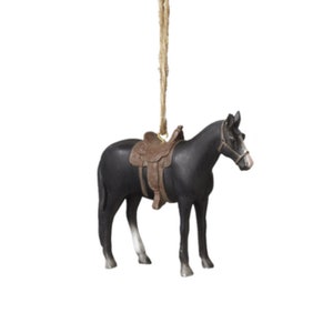 Personalized Horse Christmas Ornament - Horseback Riding Ornament, Equestrian Christmas Ornament, Horse Ornament - Free Personalization image 6