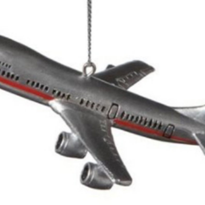 Aroplain String Airliner Boeing 747 Plane Holiday Christmas Ornament - Pilot, Flight ...