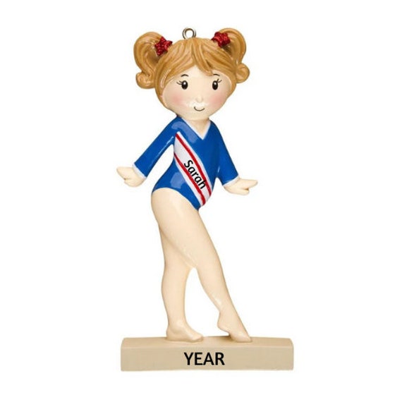 Gymnast Girl Personalized Christmas Ornament - Gymnastics Had Personalized Christmas Ornament