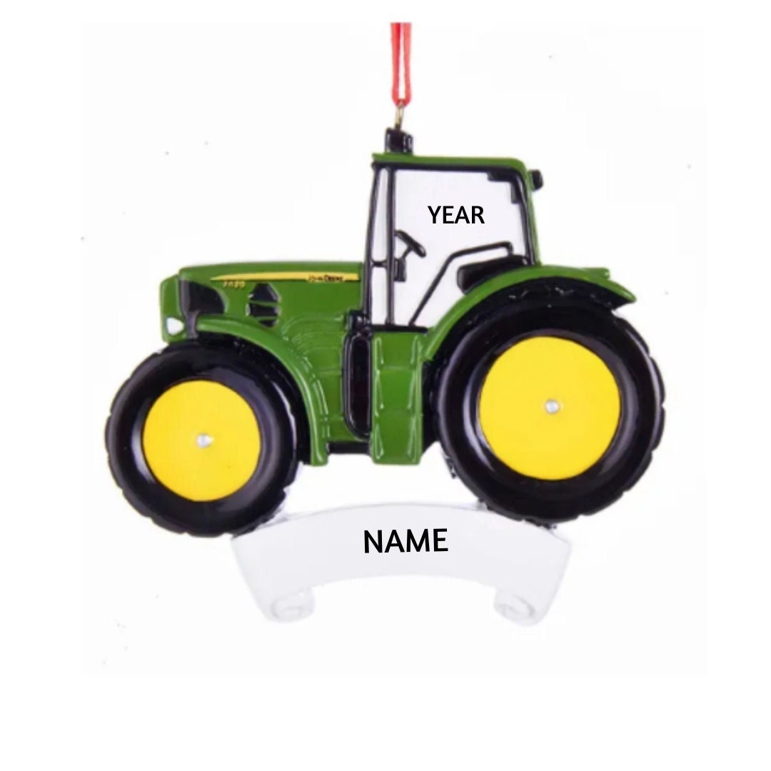 Personalisiertes Geschenkpapier Traktor Bauer Jungen Name Alter