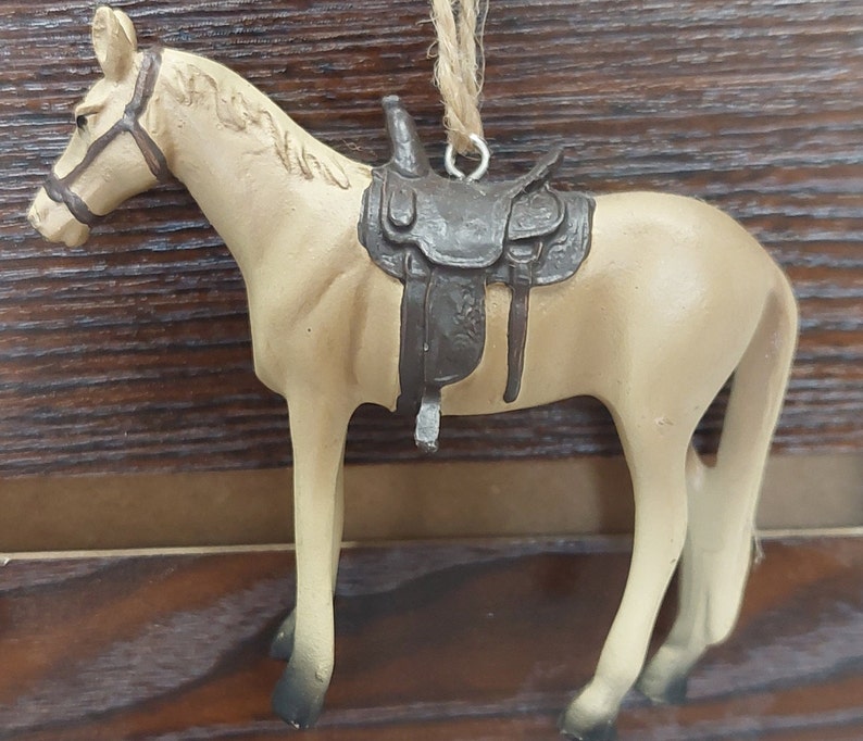 Personalized Horse Christmas Ornament - Horseback Riding Ornament, Equestrian Christmas Ornament, Horse Ornament - Free Personalization image 1