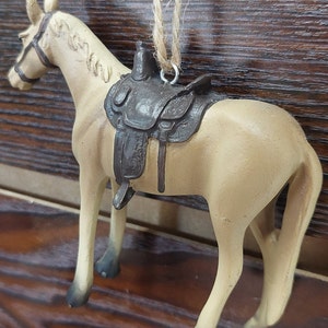 Personalized Horse Christmas Ornament - Horseback Riding Ornament, Equestrian Christmas Ornament, Horse Ornament - Free Personalization image 3