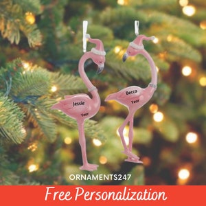Pink Flamingo Ornament - Flamingo Decor - Flamingo Ornament