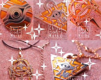 YGO Pyramid Puzzle  l Ring l Pega Eye l Necklace | Enamel Pin | Lapel Pin | ChizuWorks