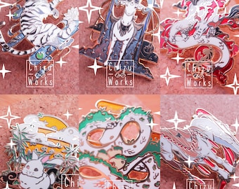 Part 1 l Chinese | Lunar Zodiac Enamel Pin | Lapel Pin  | ChizuWorks