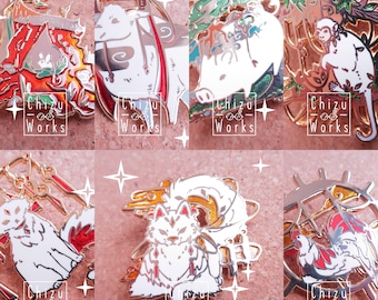 Part 2 l Chinese | Lunar Zodiac  Enamel Pin | Lapel Pin  | ChizuWorks
