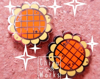 OP Lucy Dress Rosa | Spinning POP | Enamel Pin | Lapel Pin | ChizuWorks