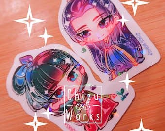 The Apothecary Diaries l Mao l Jinshi l Holo Stickers | ChizuWorks