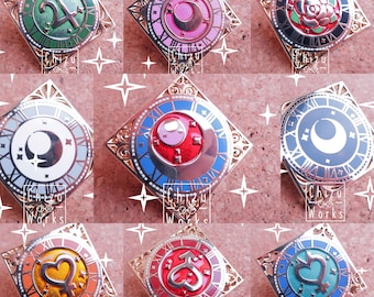 Sai.lor Moon l Inner Senshi Scouts | Enamel Pin | Lapel Pin  | ChizuWorks