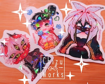 On my way to meet mom l OMWTMM l Holo Stickers | ChizuWorks
